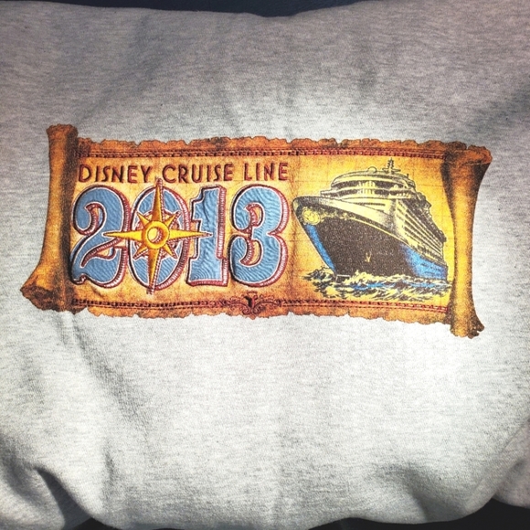 Disney Cruise 🛳 Line Pullover Hoodie Size XXXL L👀K Captain Mickey - Picture 2 of 16